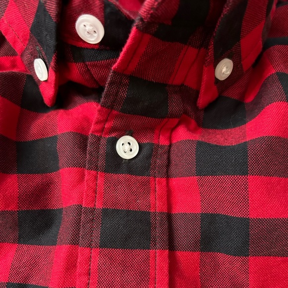 J Crew Boys Buffalo Check Button-down - Picture 3 of 9